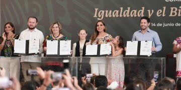 Firma XVII Legislatura compromisos por la igualdad y el bienestar de las mujeres de Quintana Roo