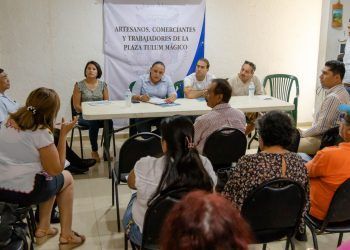 Impulso a artesanos de Zona Arqueológica de Tulum está garantizando: Diego Castañón