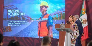 ’’Habrá mano de obra quintanarroense calificada y profesional para el Tren Maya: Mara Lezama anuncia nuevos planes de educación para jóvenes’’