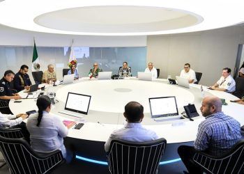 Mara Lezama se reúne con titulares de seguridad