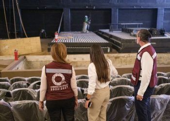 Anuncia Mara Lezama pronta inauguración del Teatro de Cancún