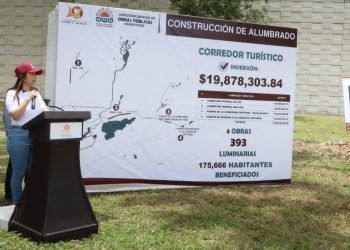 Yensunni Martínez anuncia obras de iluminación para OPB por un monto total de más de 19 MDP