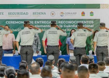 Capacitan en Tulum a elementos de la Guardia Nacional especializados en la protección de Áreas Naturales Protegidas