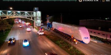 Concluye traslado de primer Tren Maya a Cancún; la transformación del sureste, en marcha: Javier May