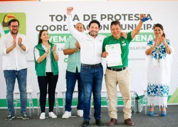 Hace Renán Sánchez un llamado a construir el futuro del verde en Lázaro Cárdenas