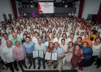 Firman Mara Lezama y CROC Nuevo Acuerdo para construir un Quintana Roo de paz para las mujeres