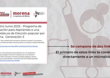 Listo Morena para capacitar a virtuales candidatos en proceso electoral 2023-2024