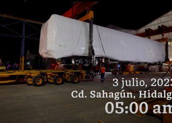 Cumplimos y ya hay Tren Maya; el primer tren ya va hacia Cancún, informa Javier May
