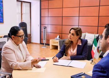 Trabajan Mara Lezama y Rosa Icela Rodríguez en la construcción de la paz