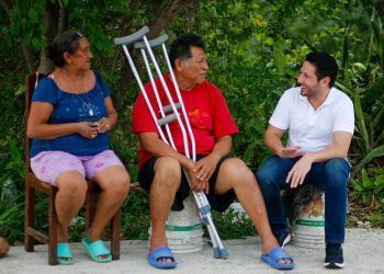 Se mantiene Renán Sánchez fiel al compromiso de estar cercano a los cozumeleños