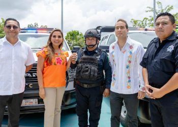 Gobernadora Mara Lezama fortalece seguridad de Tulum