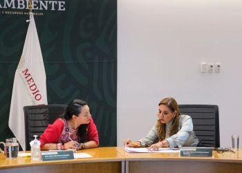 Mara Lezama revisa con SEMARNAT proyectos para desarrollo sustentable en Quintana Roo