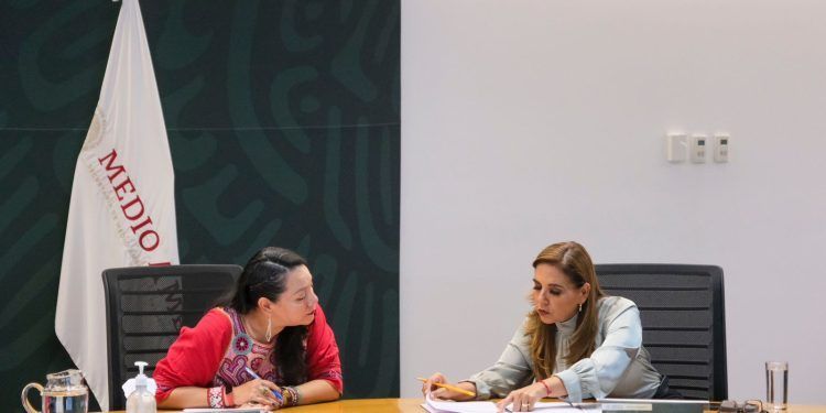 Mara Lezama revisa con SEMARNAT proyectos para desarrollo sustentable en Quintana Roo