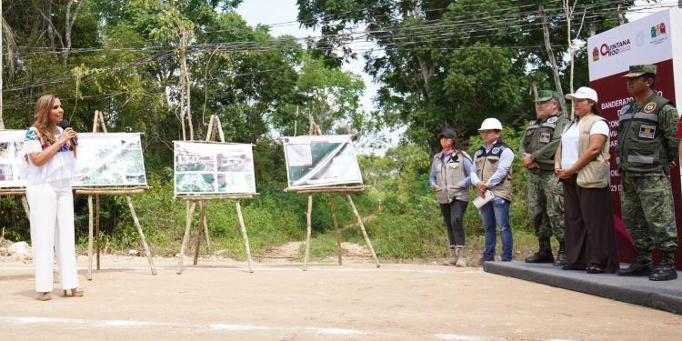 Da Mara Lezama banderazo del anhelado proyecto Puerta al Mar en Felipe Carrillo Puerto