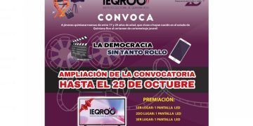 IEQROO amplía la convocatoria del concurso “La democracia sin tanto rollo”