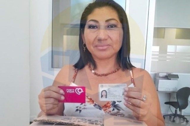 Rosario Aban, subsecretaria de Desarrollo Humano de la Sebien, es beneficiaria de “Mujer es Vida” (Fotografía: Staff)