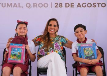 Con entrega de útiles, uniformes y mochilas Mara Lezama inaugura el ciclo escolar 2023-2024