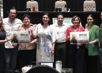 Cruzada por la vida, propone Estefanía Mercado Ley de Prevención del Suicidio para Quintana Roo