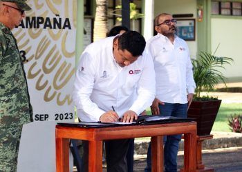 El SESESP y SEDENA firman convenio “Desarme Voluntario y Construcción de Paz”