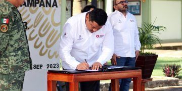 El SESESP y SEDENA firman convenio “Desarme Voluntario y Construcción de Paz”