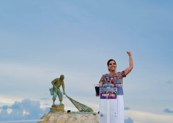 De la mano del pueblo logramos un año histórico en la transformación de Quintana Roo: Mara Lezama