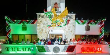 Tulum se une en una emotiva celebración del Grito de Independencia