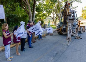 Diego Castañón activa ampliación de agua potable en Cobá