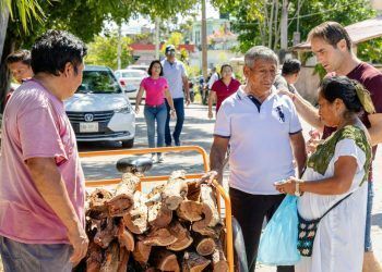 Diego Castañón supervisa obras que transforman las comunidades de Coba y Manuel Antonio Ay