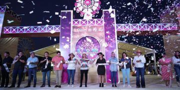 Mara Lezama inaugura la EXPOFER 2023 en Chetumal fiesta con tradición