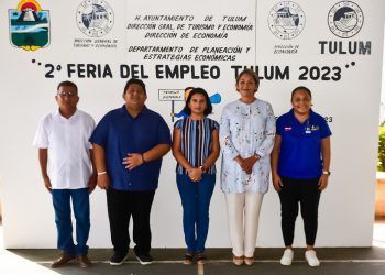 Realizan Segunda Feria del Empleo 2023 en Tulum
