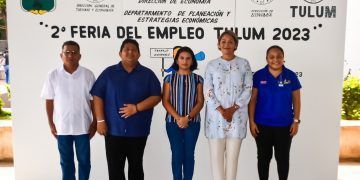 Realizan Segunda Feria del Empleo 2023 en Tulum