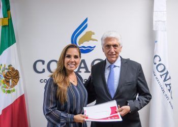 Mara Lezama gestiona ante CONAGUA proyectos de agua y drenaje