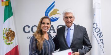 Mara Lezama gestiona ante CONAGUA proyectos de agua y drenaje