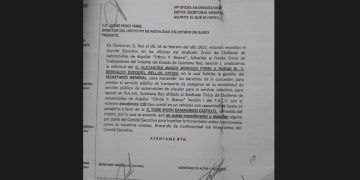 Líder del SUCHAA roba el patrimonio de sus socios