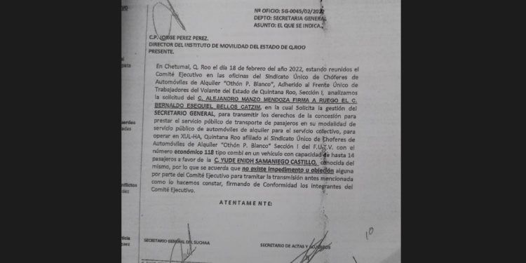 Líder del SUCHAA roba el patrimonio de sus socios