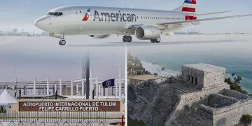 Confirma Mara Lezama que American Airlines será la mayor línea en operar vuelos en el aeropuerto de Tulum