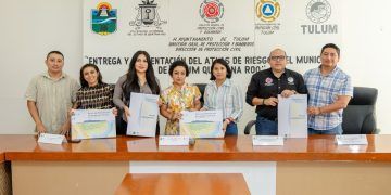 Formalizan presentación del Atlas de Riesgo 2023 en Tulum