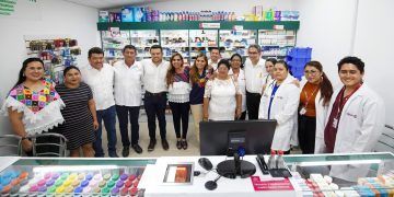 Inaugura Mara Lezama Unidad del Bienestar en Bacalar para la atención médica de la ciudadanía