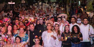 Chetumal brilla con el Hanal Pixán, encabezado por Mara Lezama