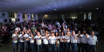 Rubén Carrillo realiza multitudinario evento en la recta final de la campaña por la secretaría general del sindicato de taxistas ‘Andrés Quintana Roo’