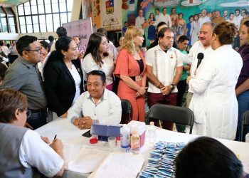 Realizan Feria de la Salud para el personal del Congreso