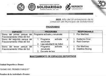 Contrario a su discurso, abandona Lili Campos infraestructura deportiva en Solidaridad