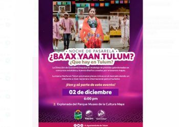 Tulum celebrará noche de pasarela 2023 de la marca “Hecho en Tulum”