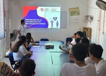 Brinda SESESP en escuelas pláticas sobre la »Prevención en la Violencia en el Noviazgo’