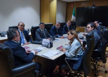 Revisa Mara Lezama con SICT más obras complementarias para bulevar Colosio y el sur del estado