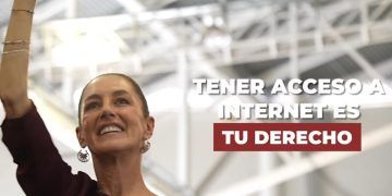 Tener acceso a internet gratuito es un derecho: Claudia Sheinbaum