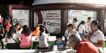El Cine Móvil fue en este 2023 una de las innovaciones para la Prevención del Delito