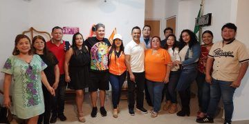Calienta motores la ‘ola naranja’ en Puerto Morelos