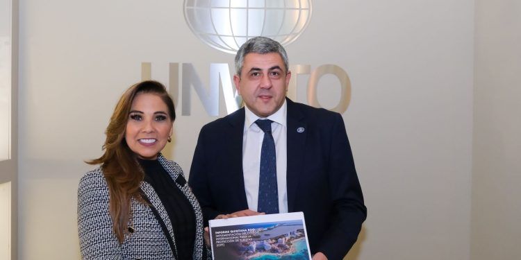 Mara Lezama presenta ante OMT avances de la Agenda 2030