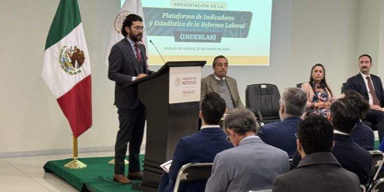 Secretaría del Trabajo presenta INDERLAB, la plataforma digital de estadísticas de la Reforma Laboral